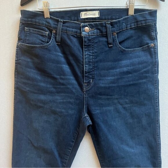 Madewell high-rise skinny slim denim jeans Sz 34 - Picture 4 of 14